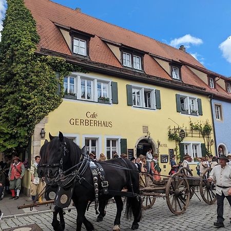 Hotel Gerberhaus Rothenburg ob der Tauber Buitenkant foto