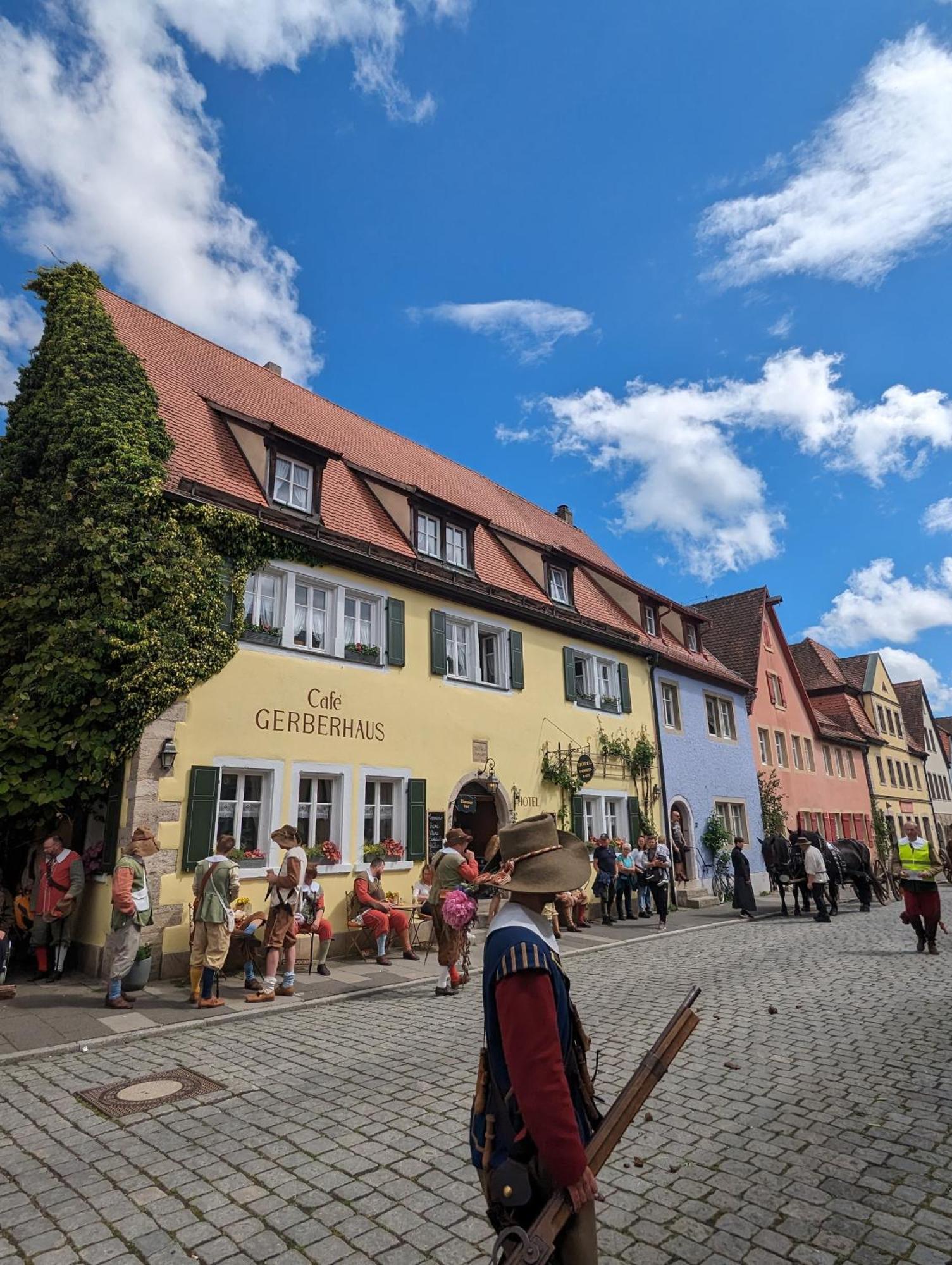 Hotel Gerberhaus Rothenburg ob der Tauber Buitenkant foto
