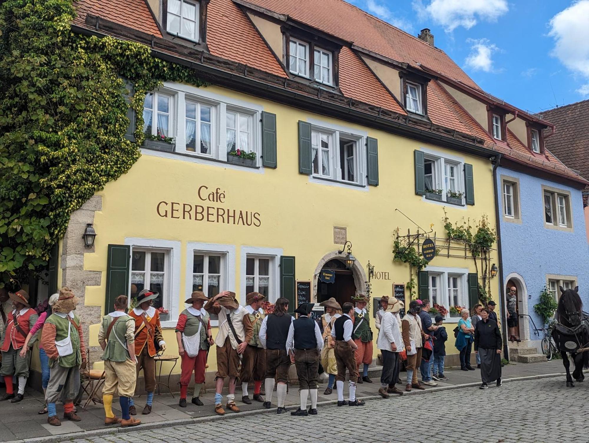 Hotel Gerberhaus Rothenburg ob der Tauber Buitenkant foto