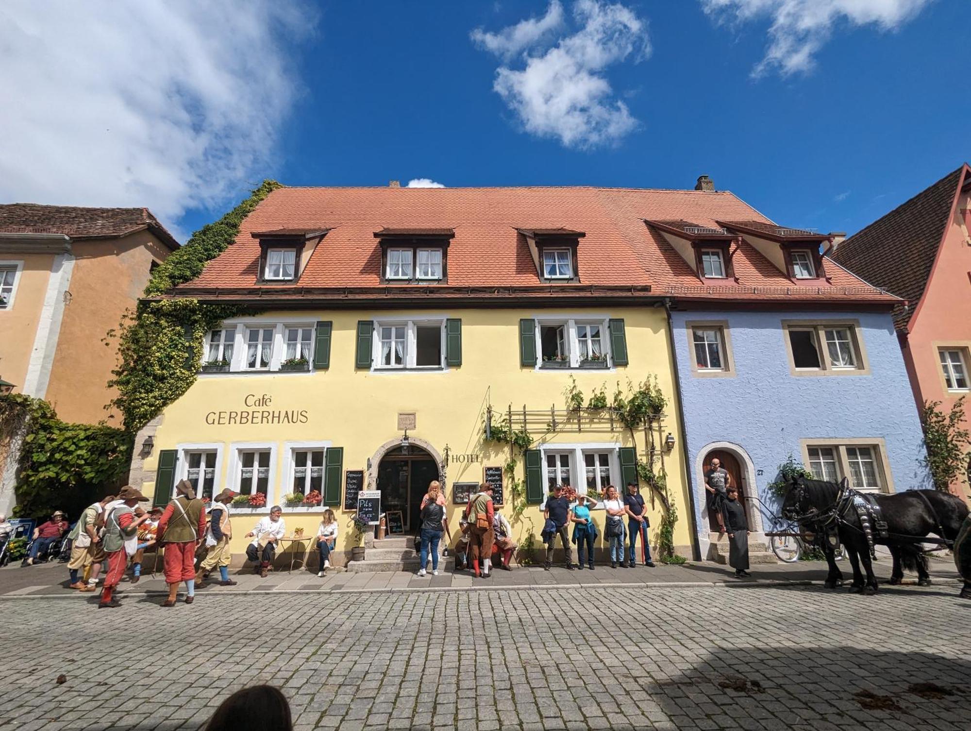 Hotel Gerberhaus Rothenburg ob der Tauber Buitenkant foto