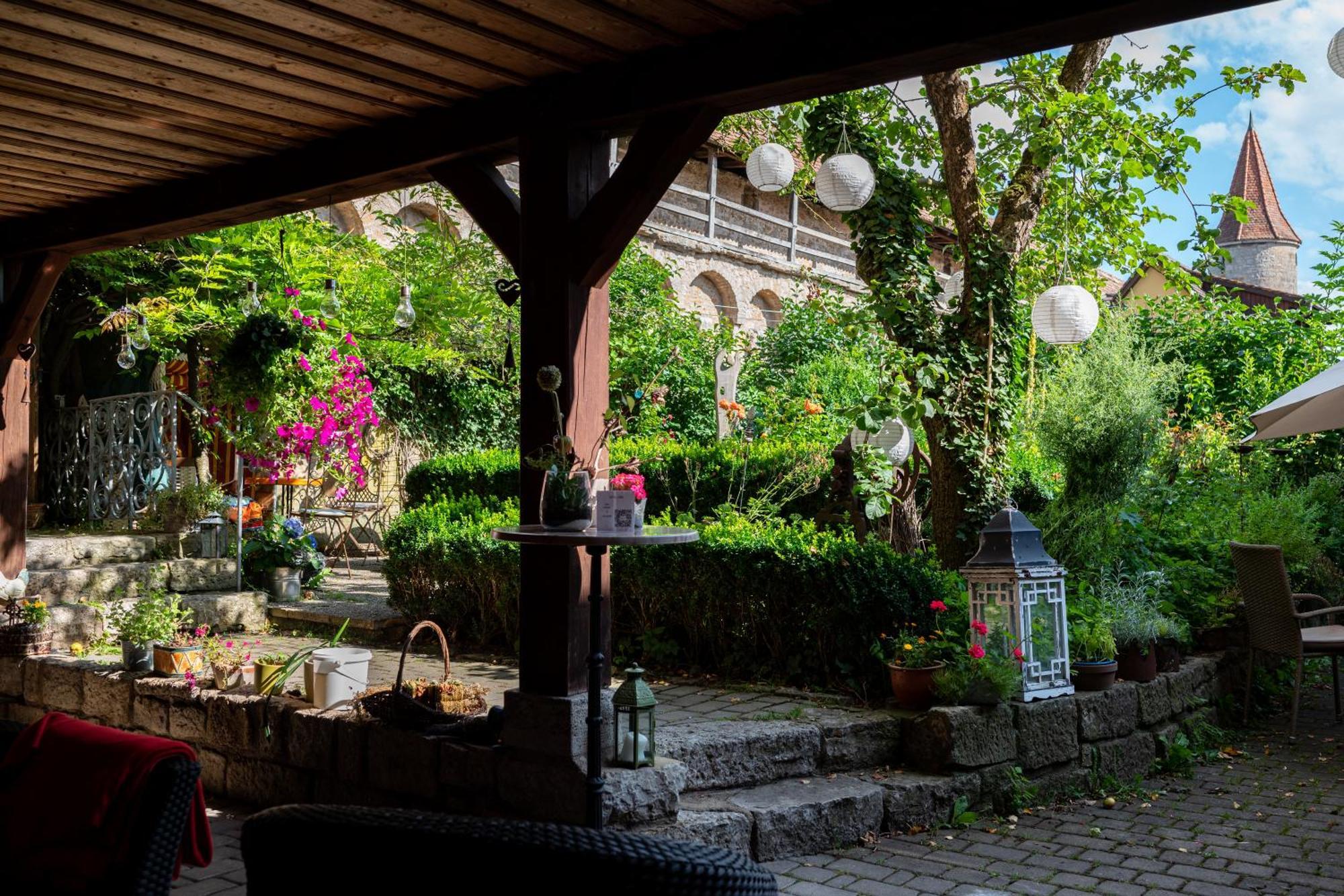 Hotel Gerberhaus Rothenburg ob der Tauber Buitenkant foto