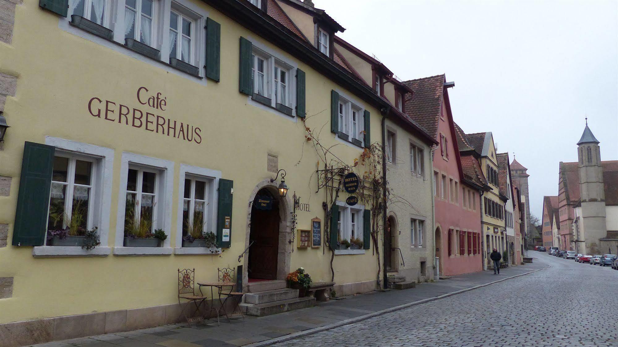 Hotel Gerberhaus Rothenburg ob der Tauber Buitenkant foto