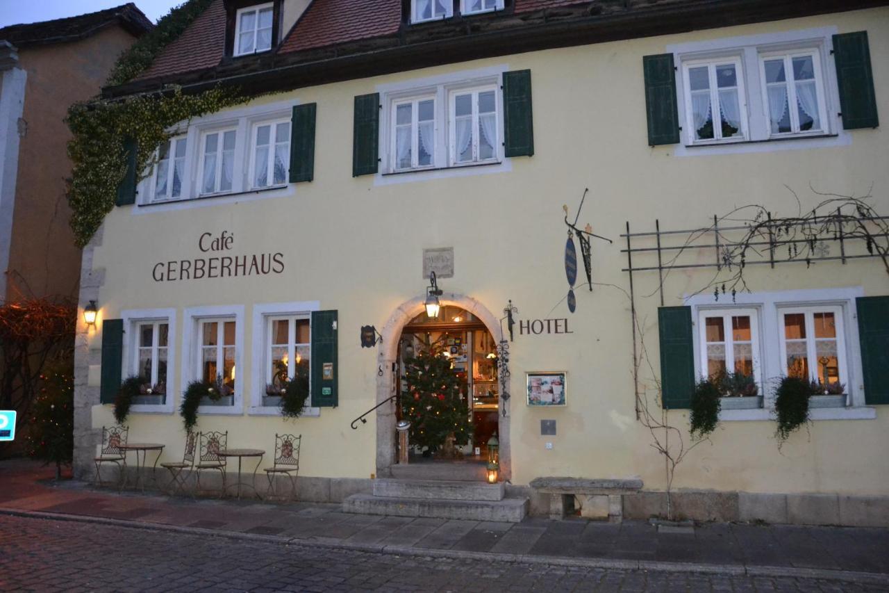 Hotel Gerberhaus Rothenburg ob der Tauber Buitenkant foto